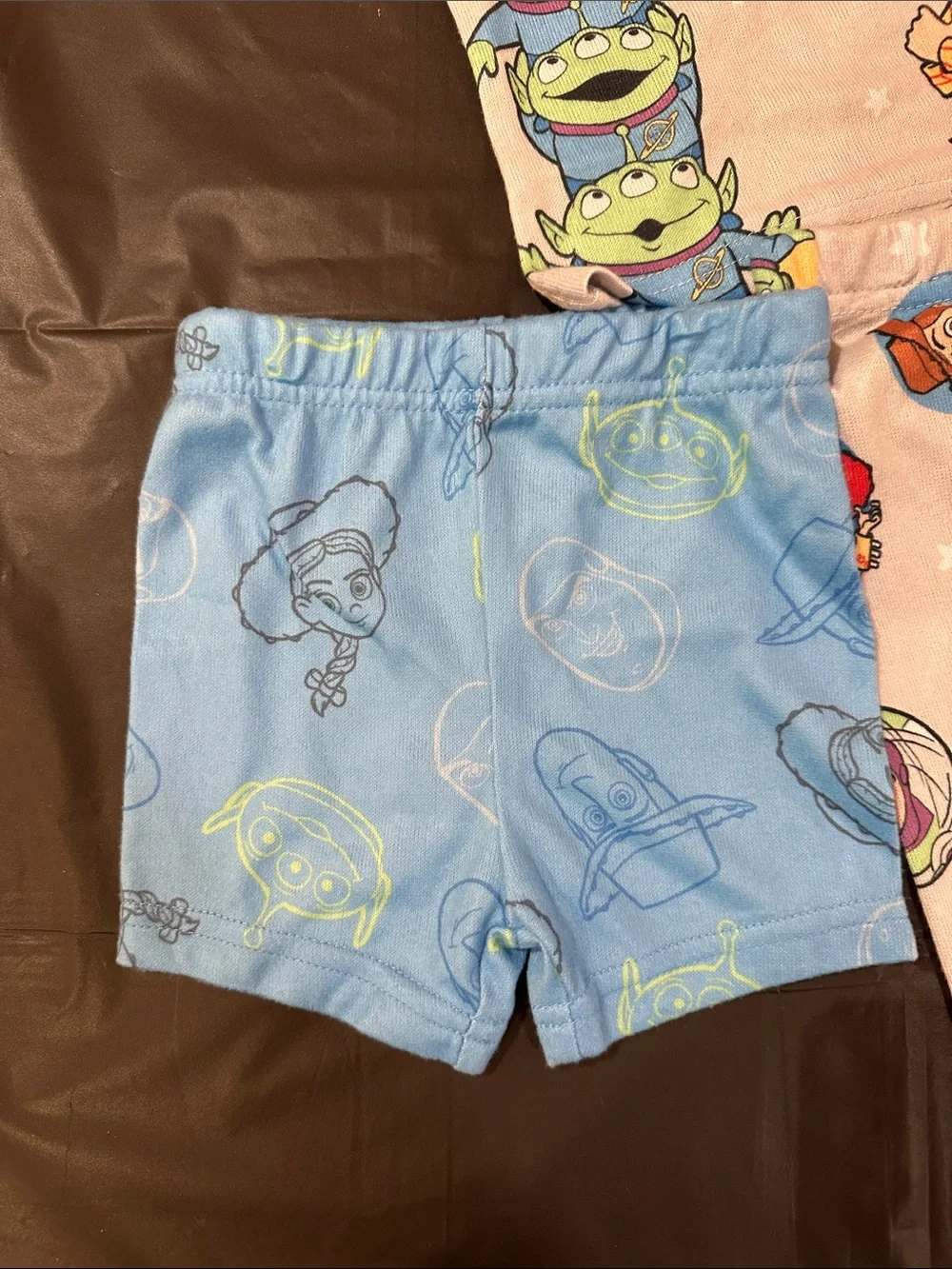 Disney Toy Story Toddler Pajama Set - Gray, Blue, Red